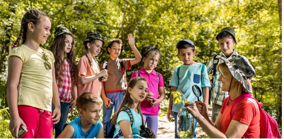 Image of kids outdoors